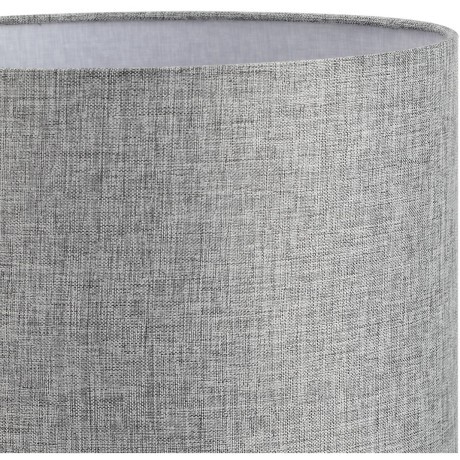 8251/1T MODERNI LN25 000 никель/серый, металл/текстиль Настольная лампа Е27 60W 220V NIKKI