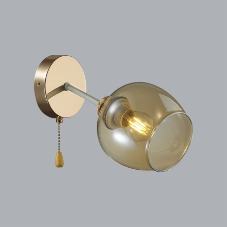 5650/1W COMFI LN23 231 белый, золотой Бра E27 1*60W 220V ODELL