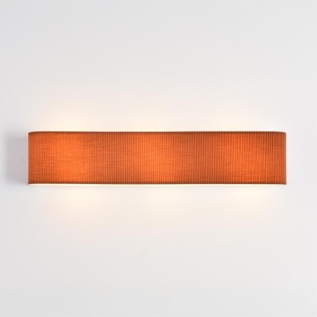 8329/6W Настенный светильник шириной 60см с текстильным плафоном кирпичного цвета под лампы E14 6*40W 220V Lumion GOFERA