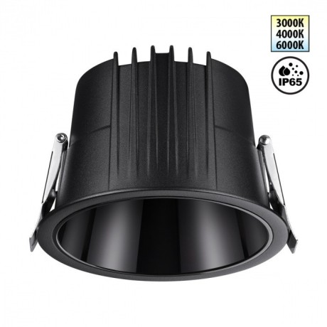 Светильник встраиваемый с переключателем цветовой температуры IP65 LED 20W 3000К\4000К\6000К Novotech LANG 359429