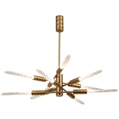 Люстра LED 28W (10*2.8W) 3000K 1260Лм Odeon Light KOLOS 5449/28L