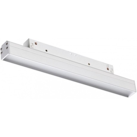 358409 Трековый светодиодный светильник Novotech Flum CRI90+ 4000К 900Лм 120° 12W