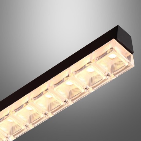 359712 Линейный подвесной светодиодный черный Smart светильник (для упр. Алисой треб. шлюз 359392) 30W 1900Лм 1800-4000К CRI90 Novotech MONILE