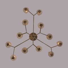 Люстра потолочная E14 Lumion MADONNA 6554/12C