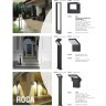 Уличный наземный светильник Novotech 357446 Roca IP65 светодиодный LED 20W