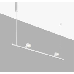 Светильник подвесной диммируемый (сенсер) LED 14W+14W 4000K Novotech FERMO 359308