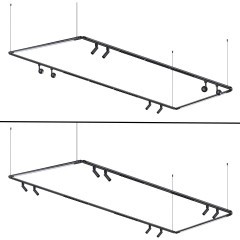 Встраиваемая база с вводом питания, гибким L-соединителем и проводом 200см Novotech Glat 359386
