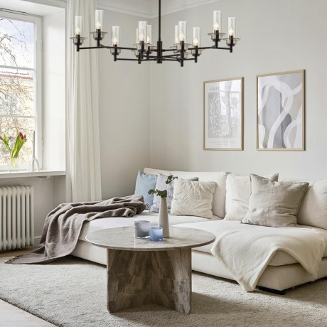 Люстра потолочная E14 Lumion MADONNA 6555/12C