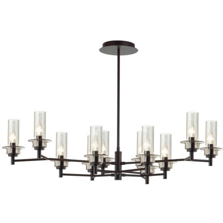 Люстра потолочная E14 Lumion MADONNA 6555/12C