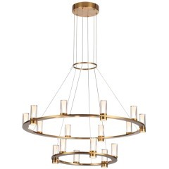 Подвесной светильник IP20 LED 93W 5960Лм 3000K 180° DEFANCE 7144/110L