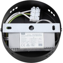 6556/15WL LEDIO LN24 черный/дымчатый/металл/акрил, стекло Бра LED 15W 4000К 220V TRENDY