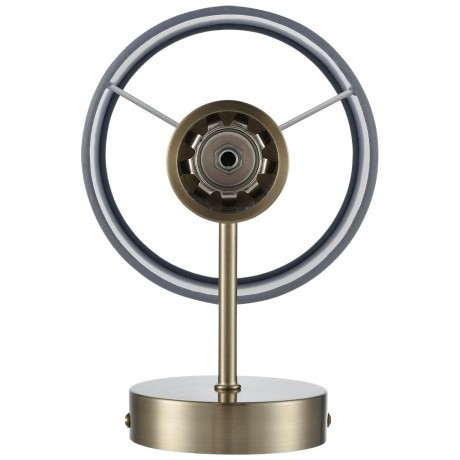 8108/1W MODERNI LN25 латунь титаниум/серый, металл/текстиль/стекло Бра E14 40W 220V DAMONA