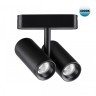 359108 Трековый магнитный светодиодный светильник Novotech SMAL 48V CRI90+ 4000К 1360Лм 24° 2*8W