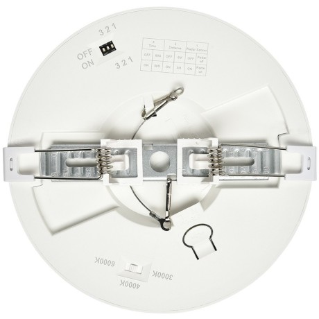 Светильник LED 12Вт 3000-6500К CCT/датчик движения Sonex NEBULA 7754/12L