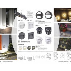 Уличный светильник встраиваемый в дороги и стены Novotech 358189 Muro IP65 светодиодный LED 6W