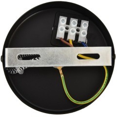 8364/1A Подвесной светильник с черным бетонным плафоном под лампу E27 макс 10W 220V LUMION TESLA