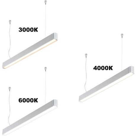 Светильник подвесной с переключателем цветовой температуры, длина провода 2м LED 28W 3000/4000/6000K Novotech YESO 359404