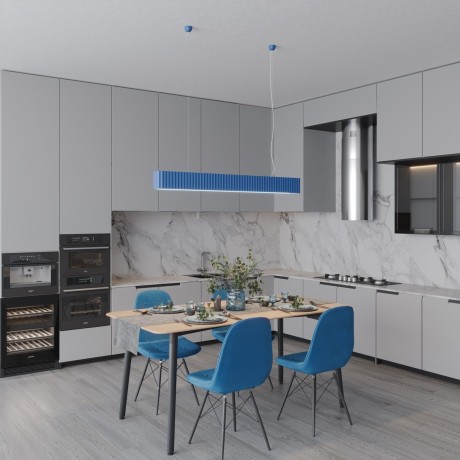 Светильник подвесной с переключателем цветовой температуры, длина провода 2м LED 28W 3000/4000/6000K Novotech YESO 359404