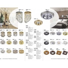 Встраиваемый светильник Novotech 370090 PATTERN под лампу 1xGU5.3 50W