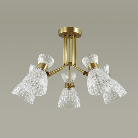 Люстра потолочная Lumion 3704/5C JACKIE под лампы 5xE14 5*40W