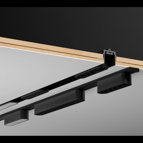 Магнитный плоский 2м шинопровод встраиваемый в ГКЛ 12мм Novotech Smal 135199