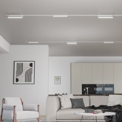 359245 Трековый магнитный светодиодный светильник Novotech SMAL 48V CRI90+ 3000К 1710Лм 36° 18W