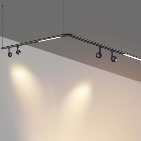 359375 Светодиодный модульный трековый светильник SMART (TUYA, Алиса, Bluetooth, Wi-Fi) Novotech Glat CRI90+ 3000-6000К 1120Лм 36° 14W