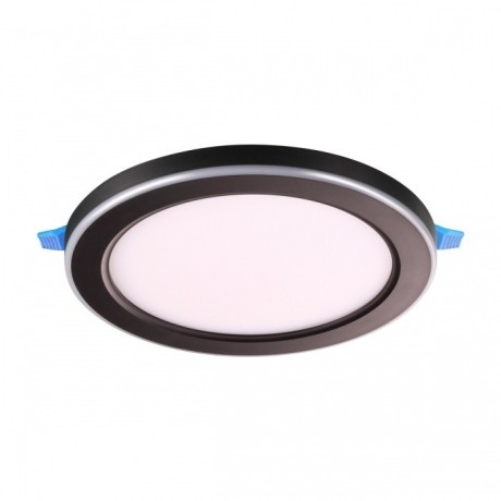 Светильник встраиваемый светодиодный (три сценария работы) IP20 LED 4000К 12W+4W 1120Лм SPAN 359015