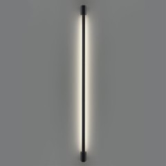 359891 Черный уличный настенный светодиодный линейный светильник 120см (с пов. плафоном) IP54 12Вт 4000К 580Лм CRI80 Novotech VESPERA