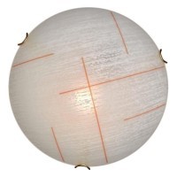 Настенно-потолочный светильник Sonex 254/CL Lint Orange светодиодный LED 28W