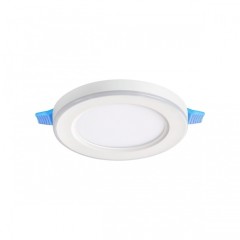 Светильник встраиваемый светодиодный (три сценария работы) IP20 LED 4000К+RGB 6W+3W 540Лм SPAN 359009