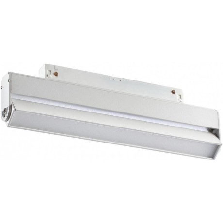 358538 Трековый светодиодный светильник Novotech Flum CRI90+ 4000К 960Лм 100° 12W