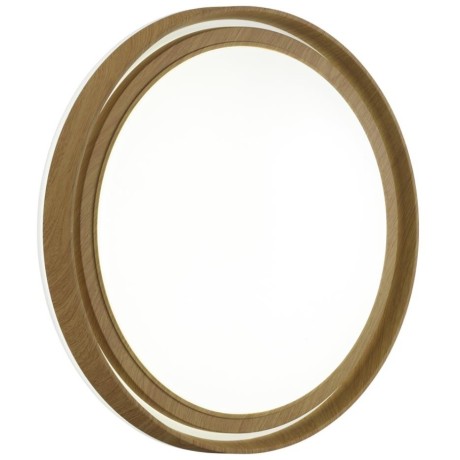 Светильник пластик/корич. под дер. LED 48Вт 4000K D390 IP43 Sonex RUX WOOD 7640/DL