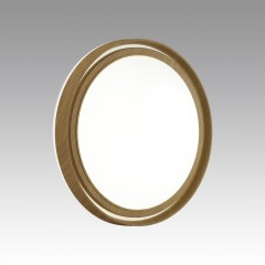 Светильник пластик/корич. под дер. LED 48Вт 4000K D390 IP43 Sonex RUX WOOD 7640/DL