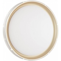 Настенно-потолочный светильник светодиодный для ванной с пультом регулировкой цветовой температуры и яркости ночным режимомShiny 3054/DL IP43