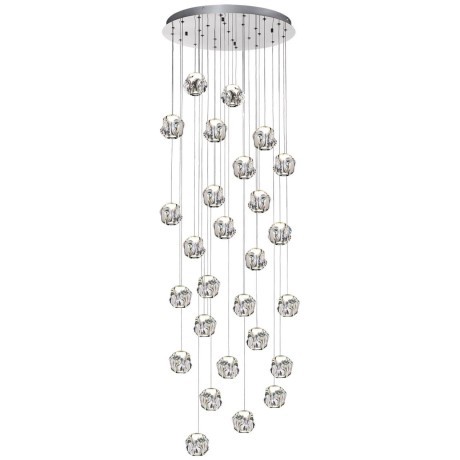 Люстра каскадная LED 120W 4000K 6000Лм Odeon Light JEMSTONE 5084/120L