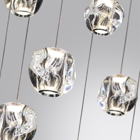 Люстра каскадная LED 120W 4000K 6000Лм Odeon Light JEMSTONE 5084/120L