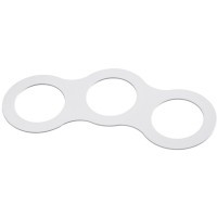 357917 SPOT NT19 225 белый Рамка декоративная к артикулам 357585-357587, 357589, 357909-357910 METIS