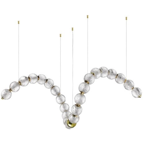 Люстра подвесная Odeon Light 5008/92L CRYSTAL светодиодная LED 92W