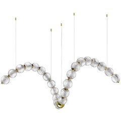 Люстра подвесная Odeon Light 5008/92L CRYSTAL светодиодная LED 92W