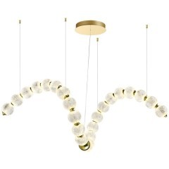 Люстра подвесная Odeon Light 5008/92L CRYSTAL светодиодная LED 92W