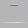 7018/40LA HIGHTECH Подвесной светильник c сенсорн. включением цв. тем-ры 2700-4000-5500K металл/акрил под латунь брашинг IP20 40W CRI 90 220V PUNTO