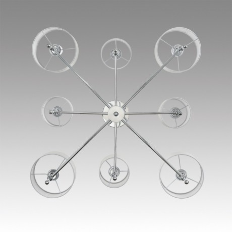 Люстра потолочная E14 Lumion LATTI 6589/8C