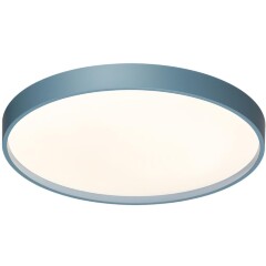 7745/DL COLOR SN Светильник светодиодный потолочный пластик/белый/синий LED 48Вт 3000-6000К D380 IP43 пульт ДУ MAVIC