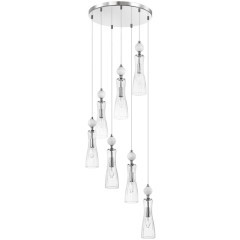 8268/7A Люстра каскадная Е14 280W 220V Lumion EMILY