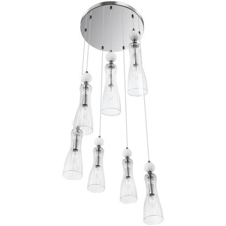 8268/7A Люстра каскадная Е14 280W 220V Lumion EMILY