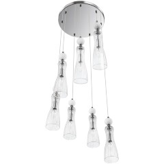 8268/7A Люстра каскадная Е14 280W 220V Lumion EMILY
