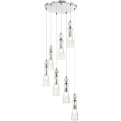 8268/7A Люстра каскадная Е14 280W 220V Lumion EMILY
