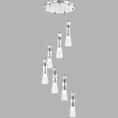 8268/7A Люстра каскадная Е14 280W 220V Lumion EMILY