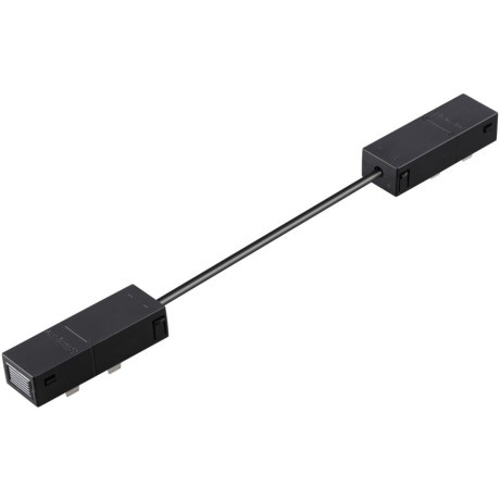 135313 Черный гибкий угловой токопроводящий соединитель "L" для шинопроводов Novotech серии VECTOR 220В